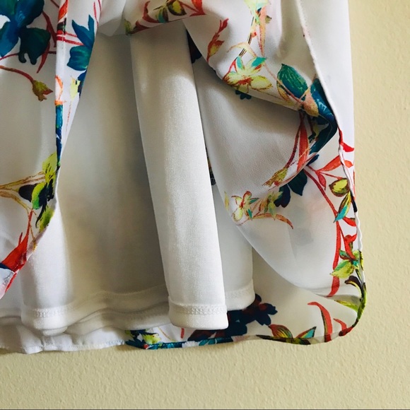 Worthington White Floral Halter Dress - Picture 5 of 7